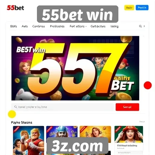 Facilidade de uso da interface do 55bet win