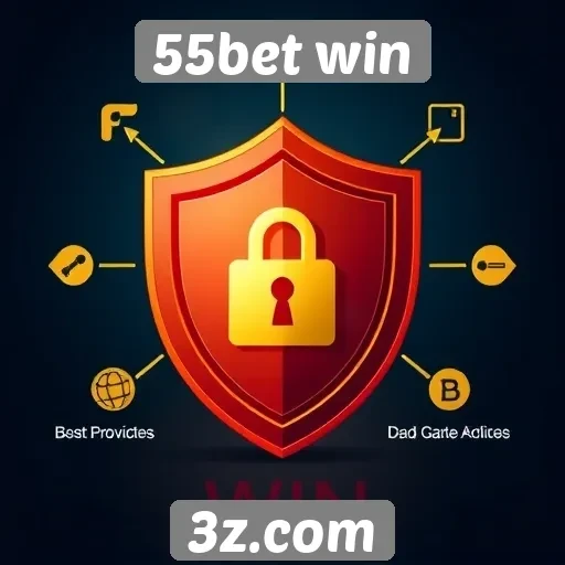 Recursos de segurança do site 55bet win