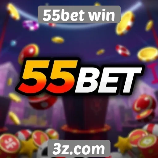 Variedade de jogos disponíveis na plataforma 55bet win